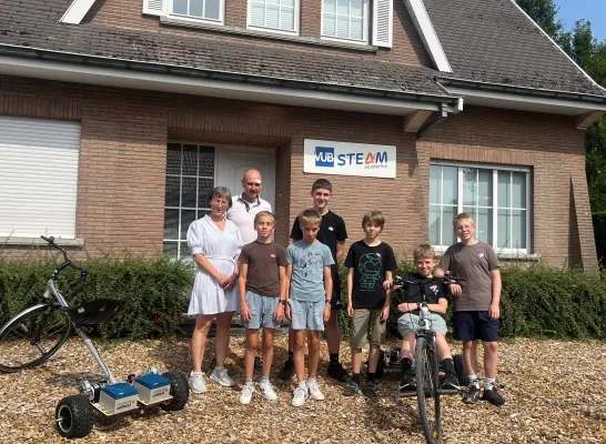 Een STEAM-driewielerkamp in Oetingen