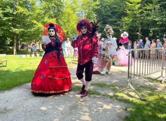 Venetiaanse parade in Gaasbeek en domein Groenenberg