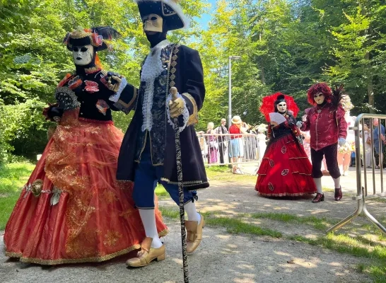 Venetiaanse parade in Gaasbeek en domein Groenenberg