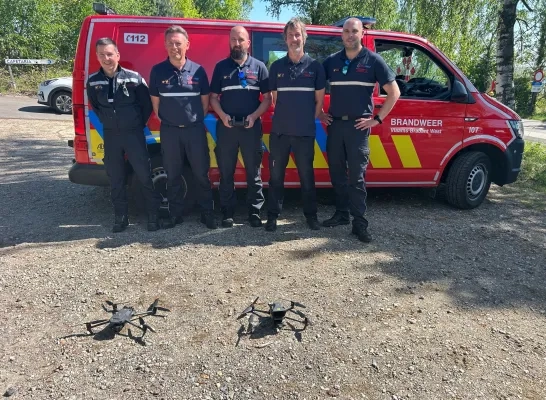 BZVBW had zelf al drones aangeschaft