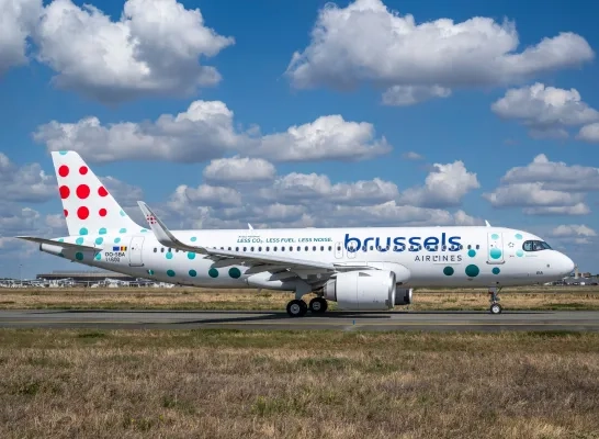Brussels Airlines investeert in stillere vliegtuigen Brussels Airlines investeert in stillere vliegtuigen