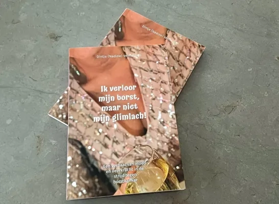 Nadine Vermeulen uit Halle schrijft een boek over borstkanker