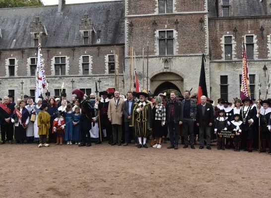 Het Rubensfeest aan kasteel 'Het Steen' in Elewijt