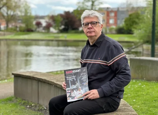 Geert Selleslach, hoofdredacteur van RandKrant