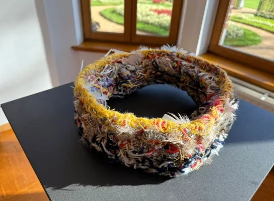 Kunstwerk op de expo van Zonnelied voor Week van de Verbeelding