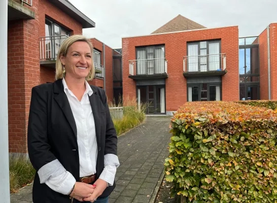 Klaartje Joostens van zorggroep emeis bij residentie Kesterberg