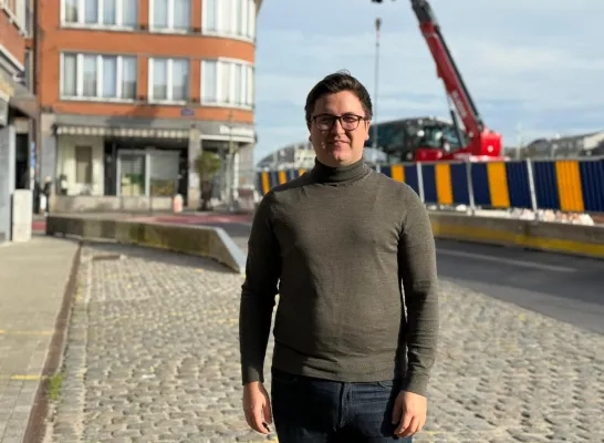 Julian Staar, zaakvoerder van Les Eleveurs