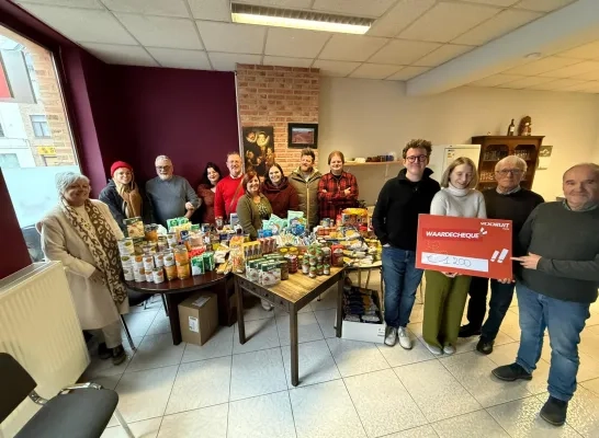 Vooruit Halle organiseert inzamelactie voor Centrum Menswelzijn