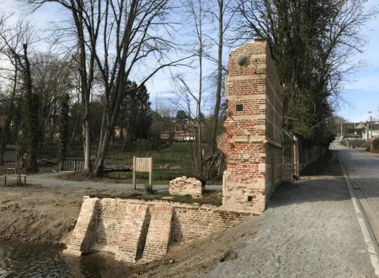 Restanten van het jachtpaviljoen in Overijse