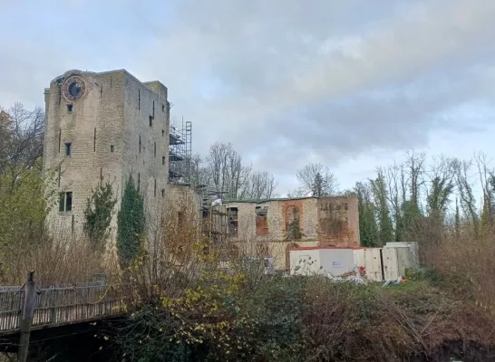 Kasteelruïne in Grimbergen geeft vloer en geheimen prijs  