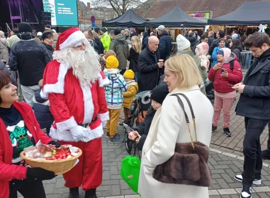 Kerstdorp in centrum Dilbeek zet in op sfeer en gezelligheid