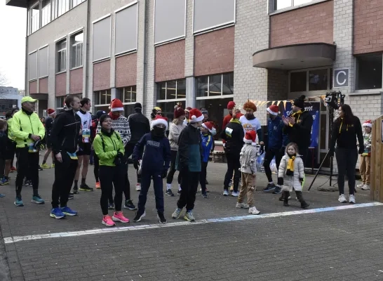 De eerste Kerstcorrida van de Halse Daltons