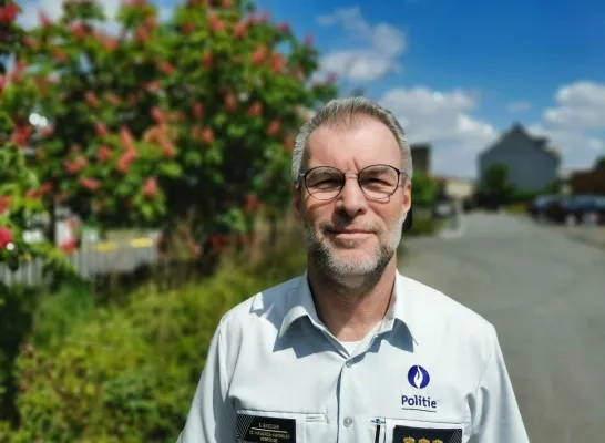 Korpschef van de zone VIMA Erik Bassleer