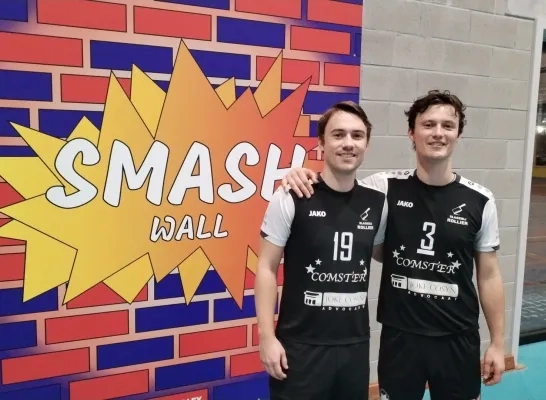 Volleybalbroers Janssen spelen op dezelfde positie bij Kruikenburg Ternat