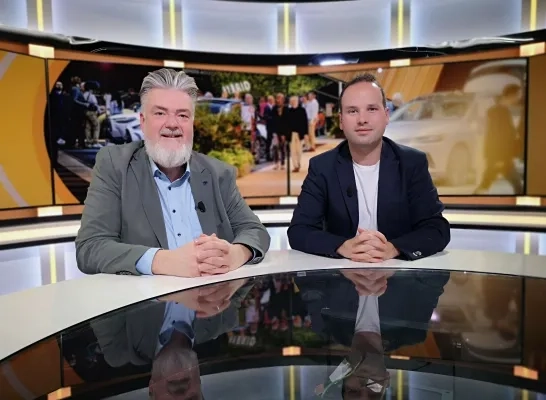 CEO van FEBIAC Frank Van Gool op bezoek bij Uitgelicht