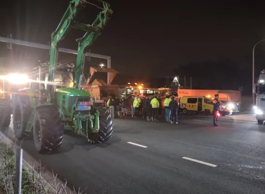 Boeren protesteren tegen het Mercosur-handelsakkoord