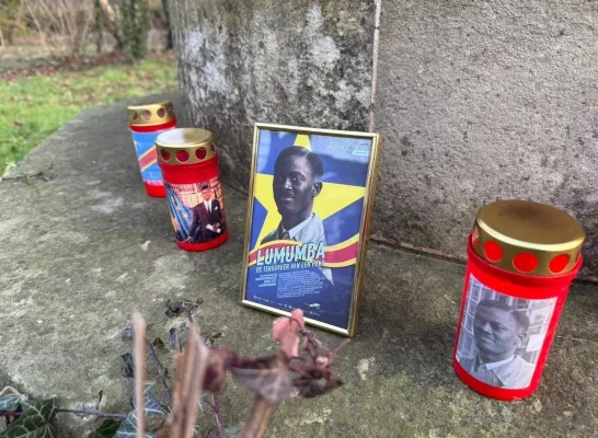 In het Halse Stadspark wordt Patrice Lumumba herdacht