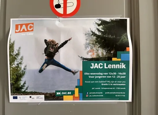 Het JAC-punt is elke woensdag open