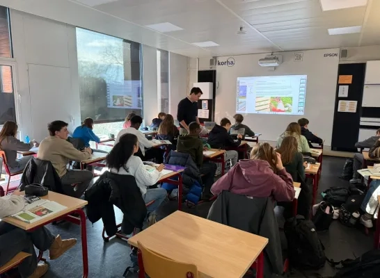 Het leeuwendeel van de leerlingen in het Heilig Hart & College Halle staakt niet