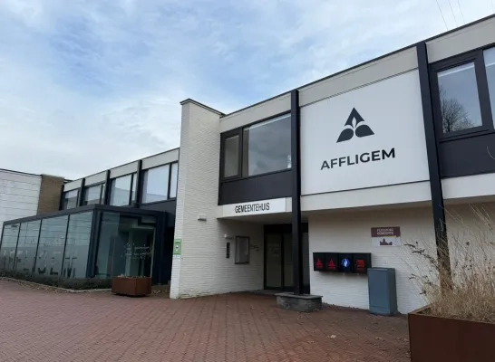 Het gemeentehuis van Affligem