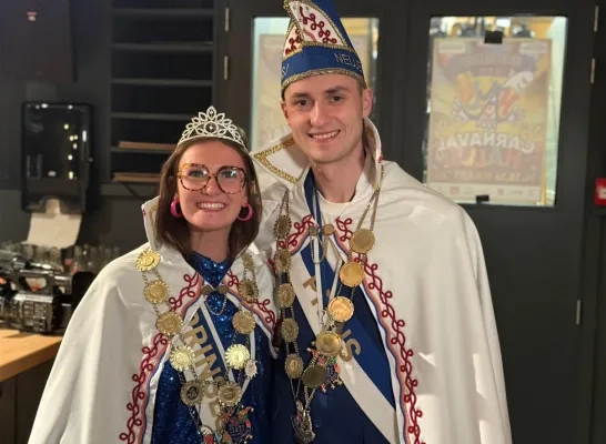 Halle heeft met Mathias en Nikky nieuw prinsenpaar