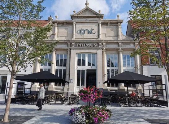 De Met op de Grote Markt in Vilvoorde