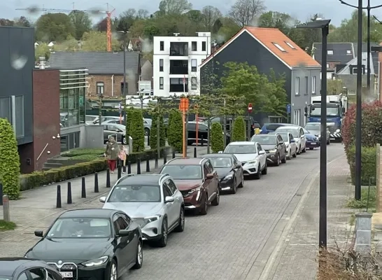 Detectielussen in Sterrebeek