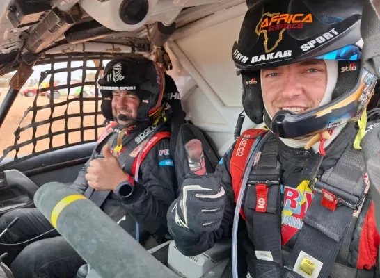 Team Feryn Dakar Sport Bjorn Burgelman en Cédric Feryn