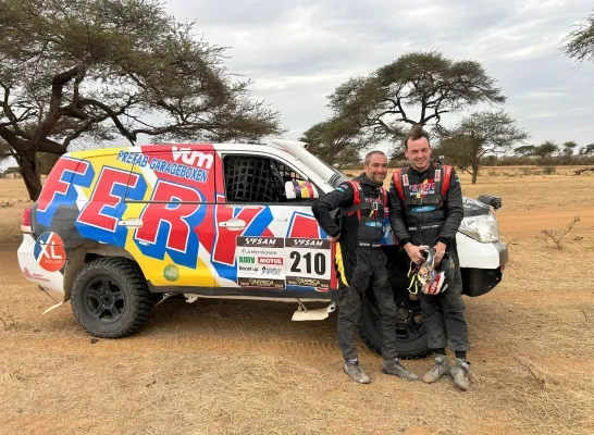 Team Feryn Dakar Sport Bjorn Burgelman en Cédric Feryn