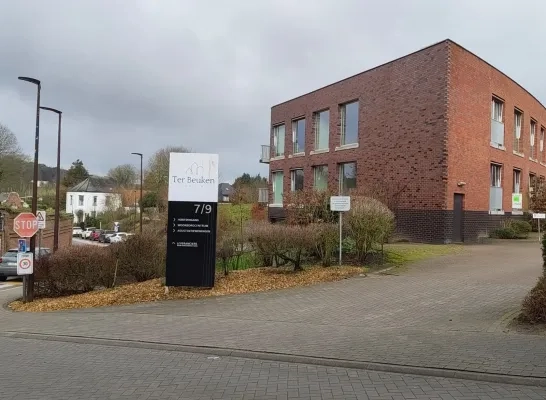 Het gebouw van Orelia in Beersel