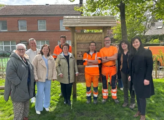 Een groene speelplaats voor basisschool Ter Elst in Steenhuffel