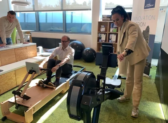 Living Tomorrow maakt werk van de sportieve werkplek van de toekomst