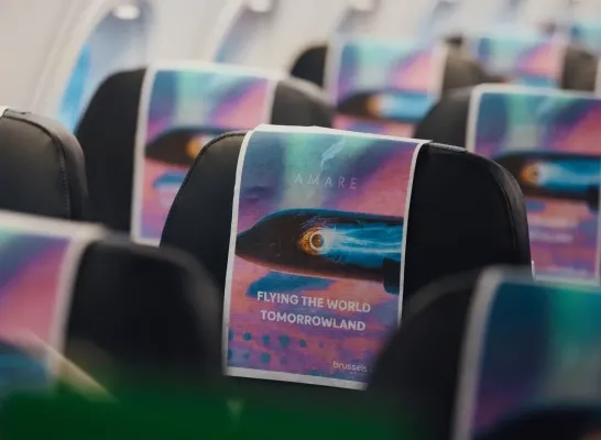 Tommorowland en Brussels Airlines 