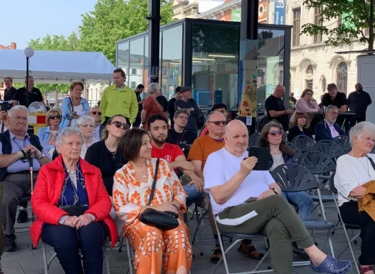 De socialisten vieren de Dag van de Arbeid in Vilvoorde