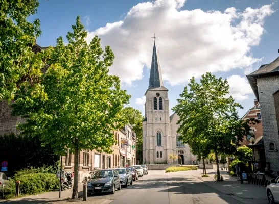 Het centrum van Machelen