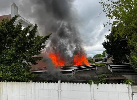 Brand in Meise
