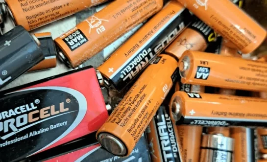 lege batterijen