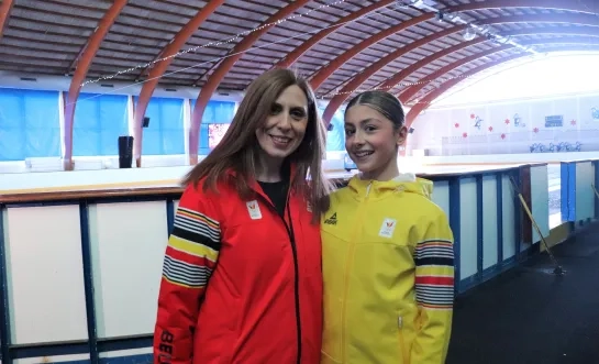 Ilona Van Steenberghe uit Dilbeek droomt van de top in het kunstschaatsen