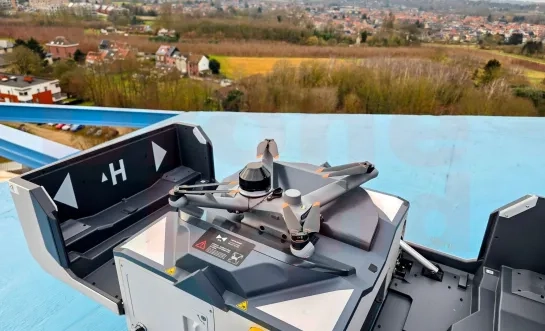 Primeur in België: eerste dronevlucht in gecontroleerd luchtruim rond Brussels Airport