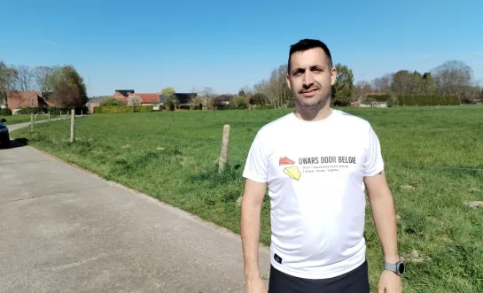 Koen uit Malderen loopt langste GR-route van België: “574 km op 5 dagen, het wordt pittig”