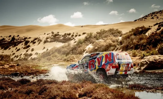 Team Feryn in de Morocco Desert Challenge