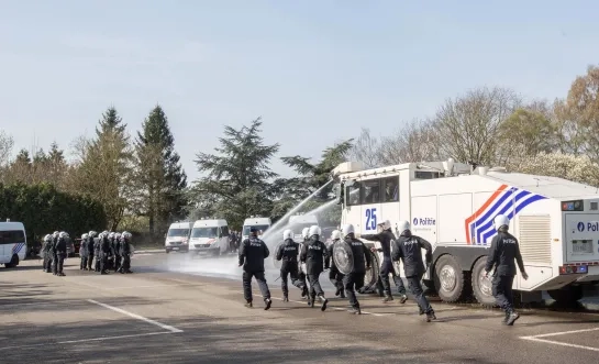 Politie-oefening
