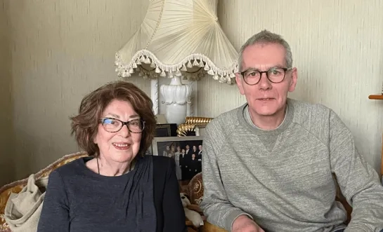Edith en Ludo Jappens in februari 2024