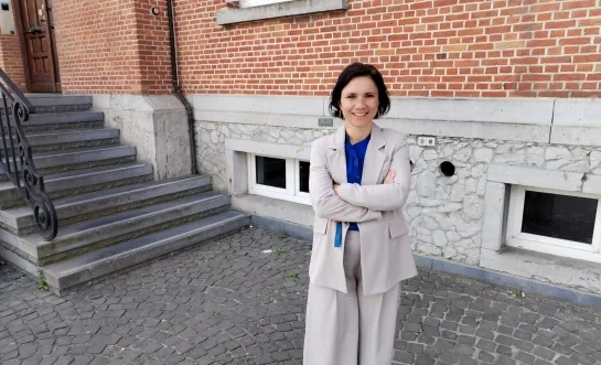 Irina De Knop, voorzitter van de brandweerzone Vlaams-Brabant West