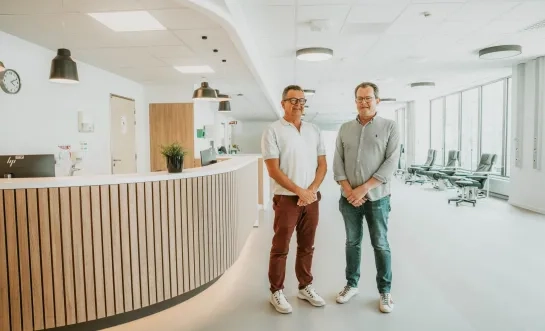 De nieuwe cardiolounge van AZORG in Aalst