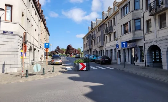 Betonblok Markt Wemmel