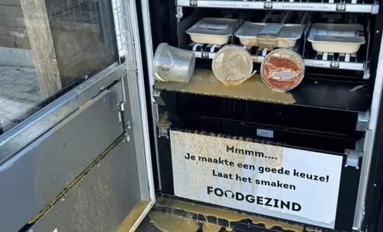 De kapotte automaat van Foodgezind