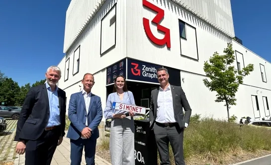 Minister van Middenstand, Zelfstandigen en kmo’s Simonet op bezoek bij Zenith Graphics