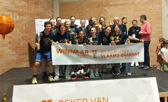 Dames BC Asse-Ternat winnen Beker van Vlaams-Brabant: "Revanche voor missen van de titel"