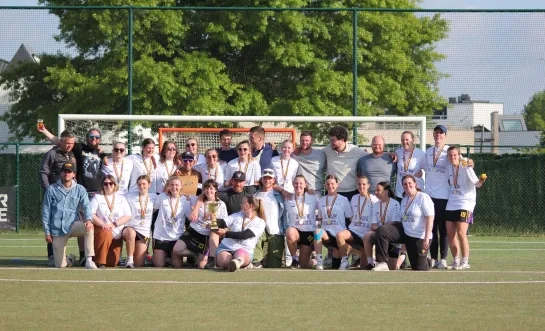 Dames van Machelen Medusas kampioen van België in lacrosse